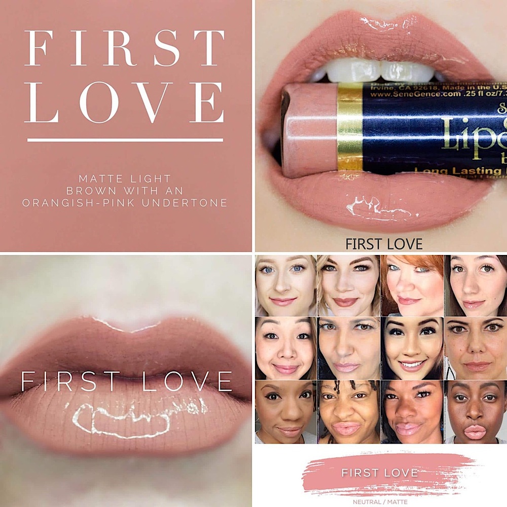 Lipsense First Love NEW Matte Light Brown Pink Nude Tan Neutral Liquid Lipstick - Picture 5 of 7